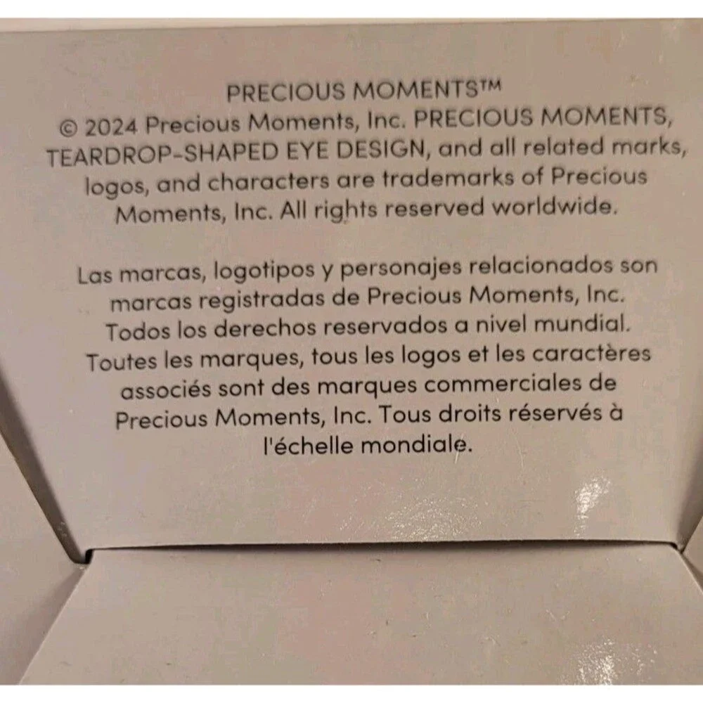 Precious Moments 249402A Snowman Holding Lantern Light Up Musical Figure NIB